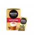 Nescafe Gold instant cappuccino 10 pcs - Délices du nord les produits de Belgique et du nord de la France