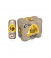 Leffe blonde can 6.6% 6x 50 cl - Délices du nord les produits de Belgique et du nord de la France